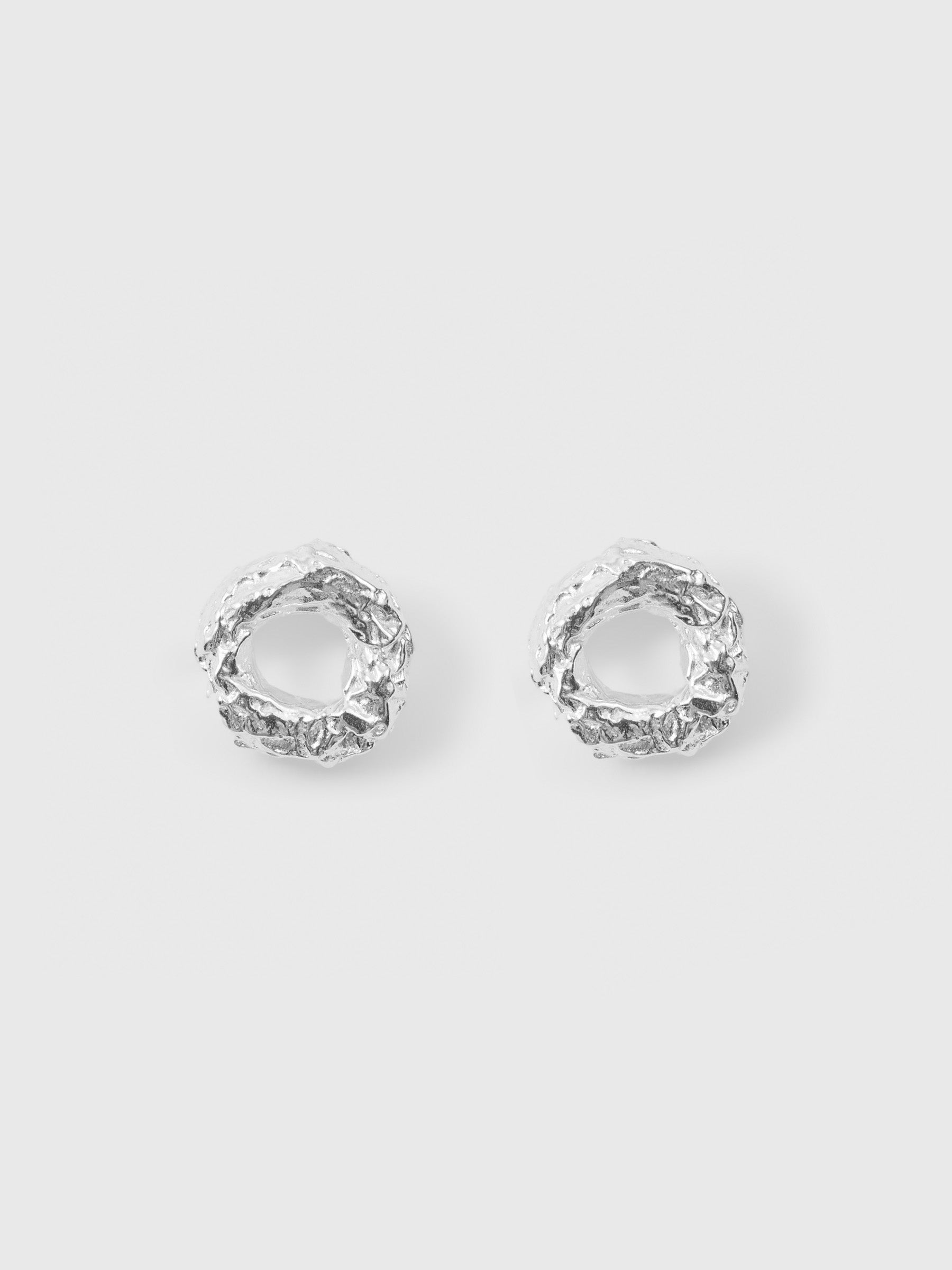 Soft Circle Stud (925 Silver)