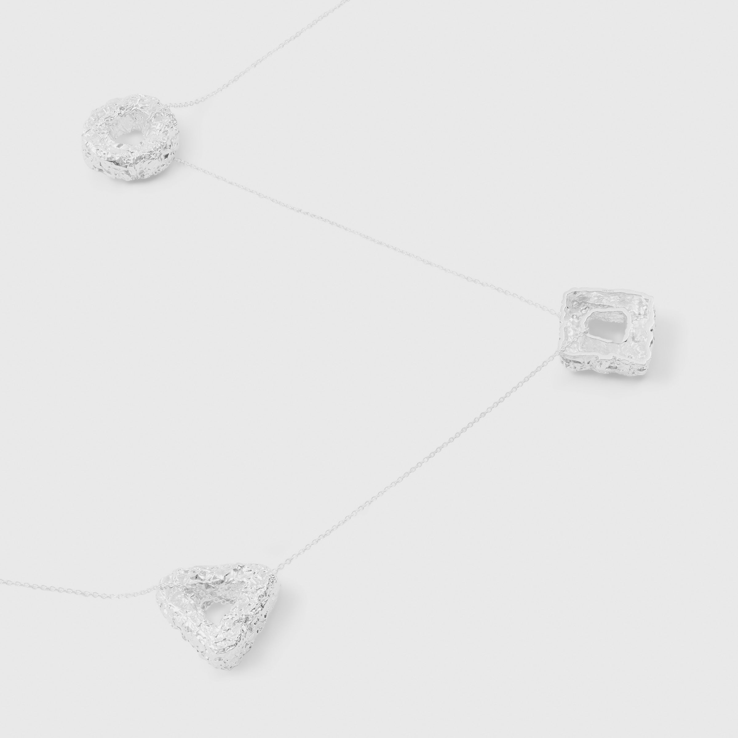 Rigid Square Pendant (925 Silver)