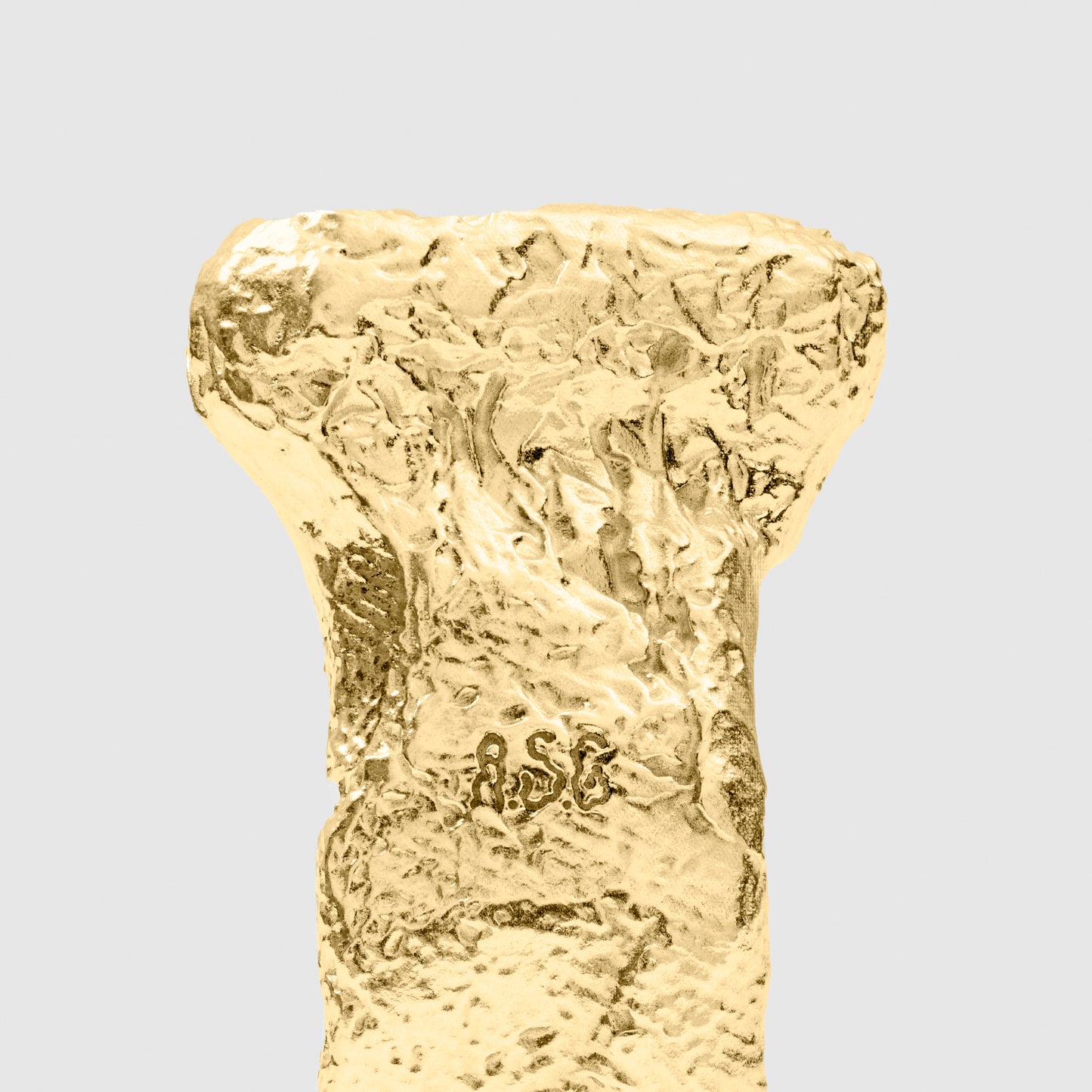 Rigid triangle 18 K(750) Solid Gold - Made to order