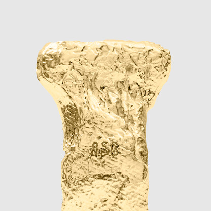 Rigid triangle 18 K(750) Solid Gold - Made to order