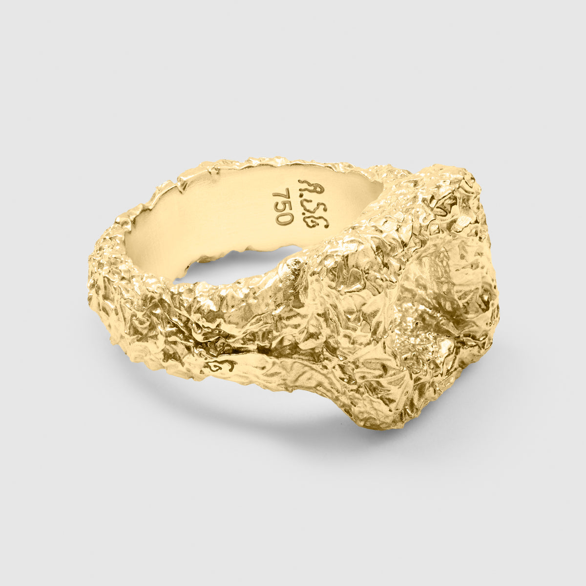 Soft Square Ring (18K Gold)