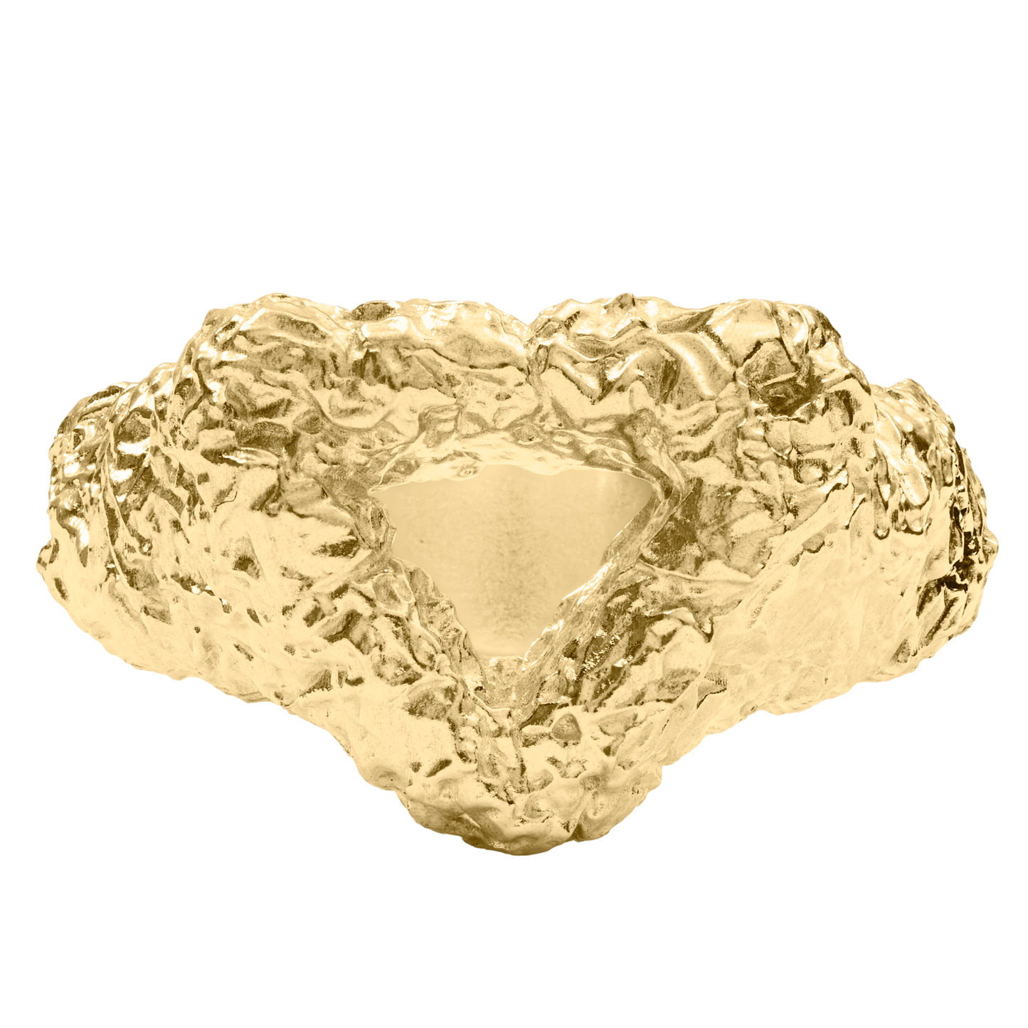 Soft Triangle 18 K(750) Solid Gold - Made to order