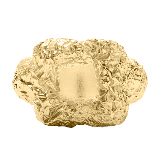 Soft Square 18 K(750) Solid Gold - Made to order