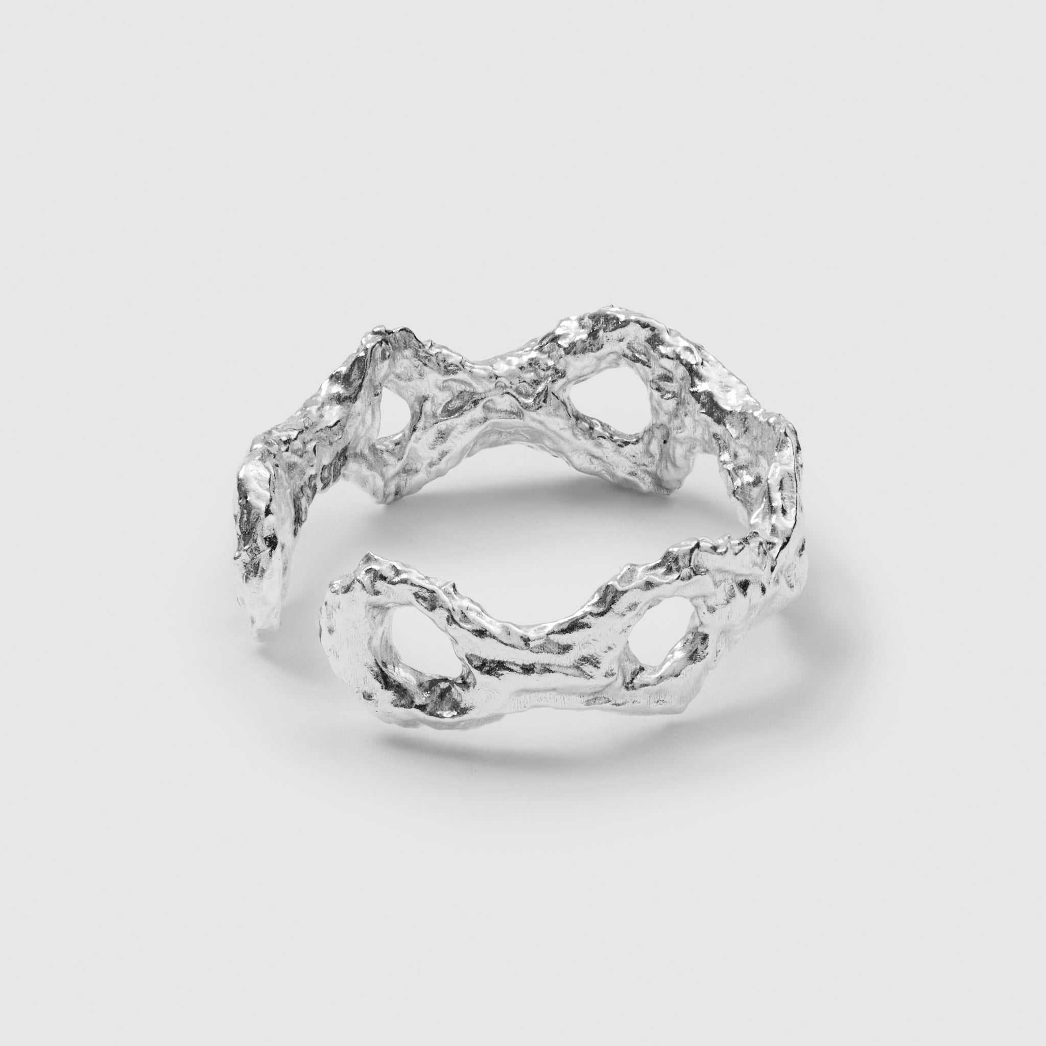Mask Earcuff Large (925 Silver)