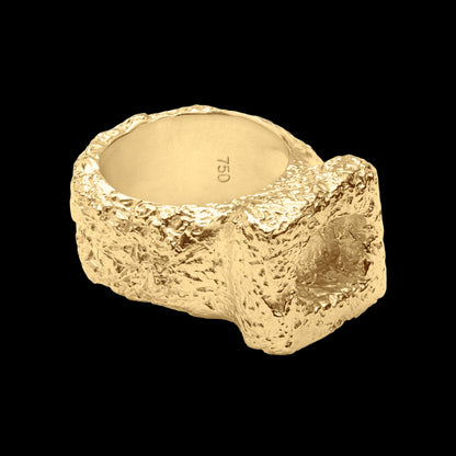 Rigid Square 18 K(750) Solid Gold - Made to order