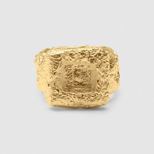 Rigid Square 18 K(750) Solid Gold - Made to order