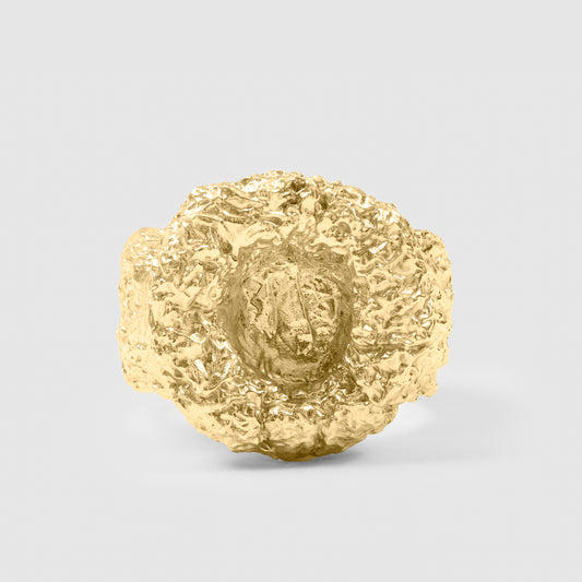 Rigid circle 18 K(750) Solid Gold - Made to order