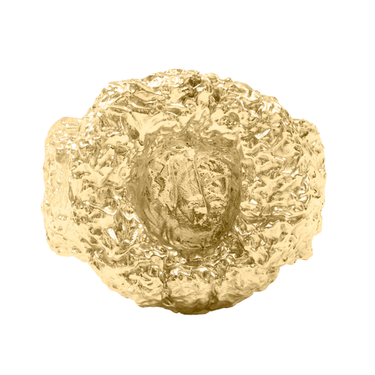 Rigid circle 18 K(750) Solid Gold - Made to order